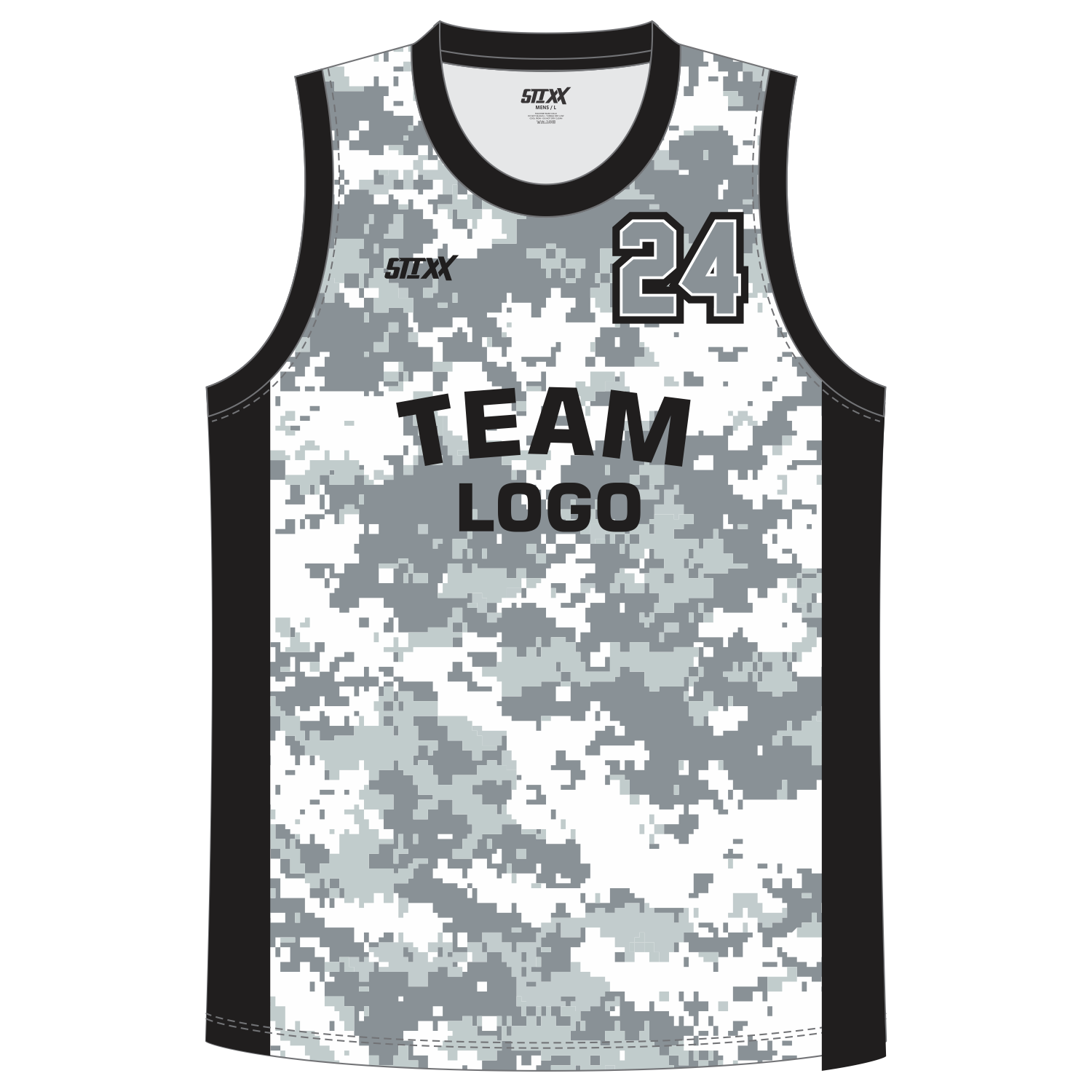 CUSTOM ROUND/CREW NECK BASKETBALL JERSEYS