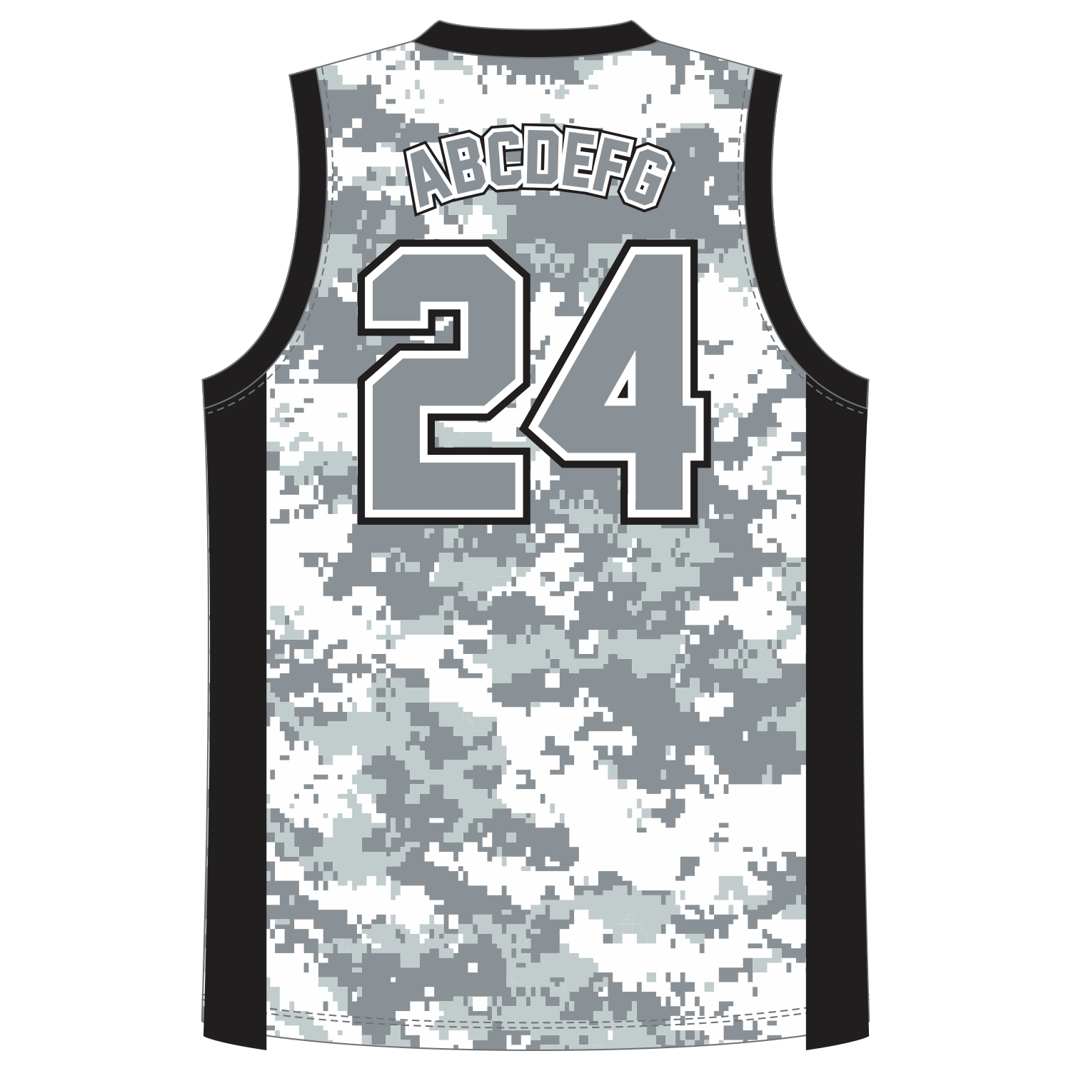 CUSTOM ROUND/CREW NECK BASKETBALL JERSEYS