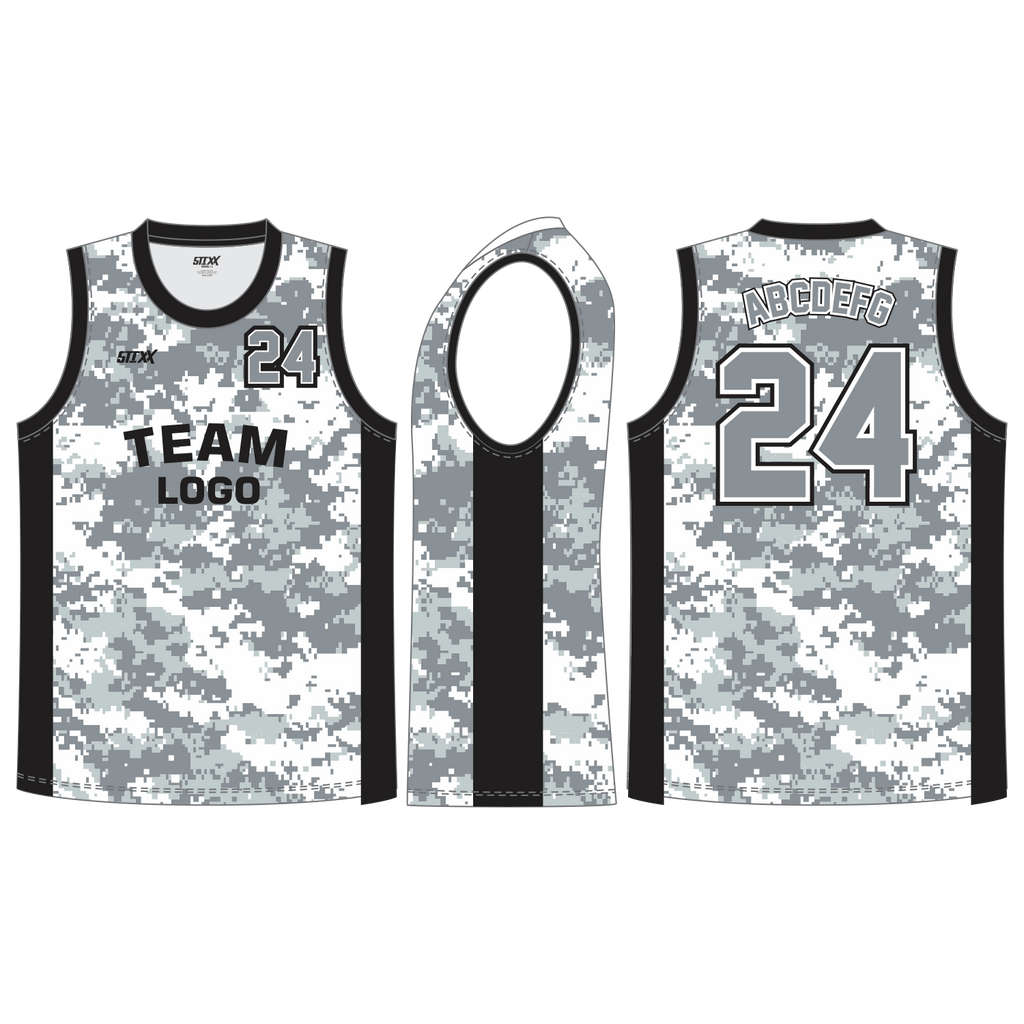 CUSTOM ROUND/CREW NECK BASKETBALL JERSEYS