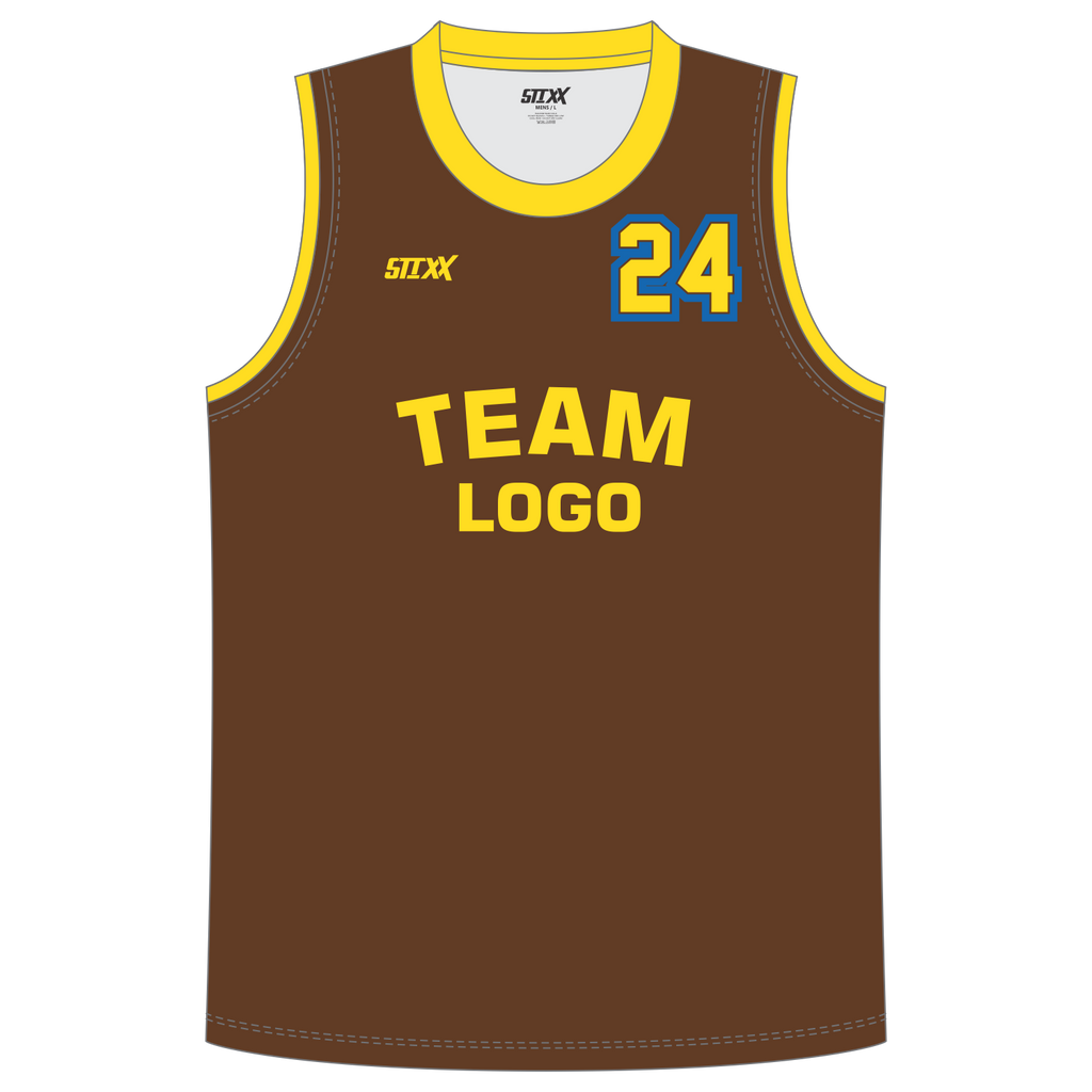 CUSTOM ROUND/CREW NECK BASKETBALL JERSEYS