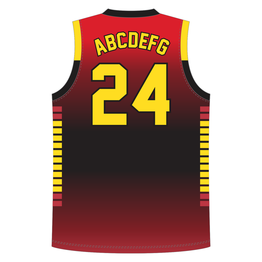 CUSTOM V-NECK BASKETBALL JERSEYS
