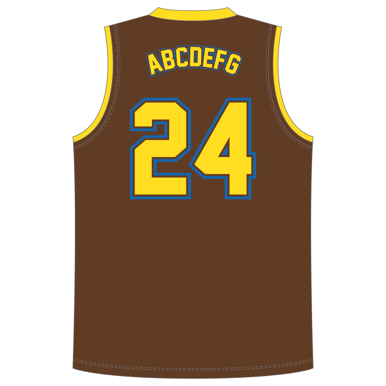 CUSTOM ROUND/CREW NECK BASKETBALL JERSEYS