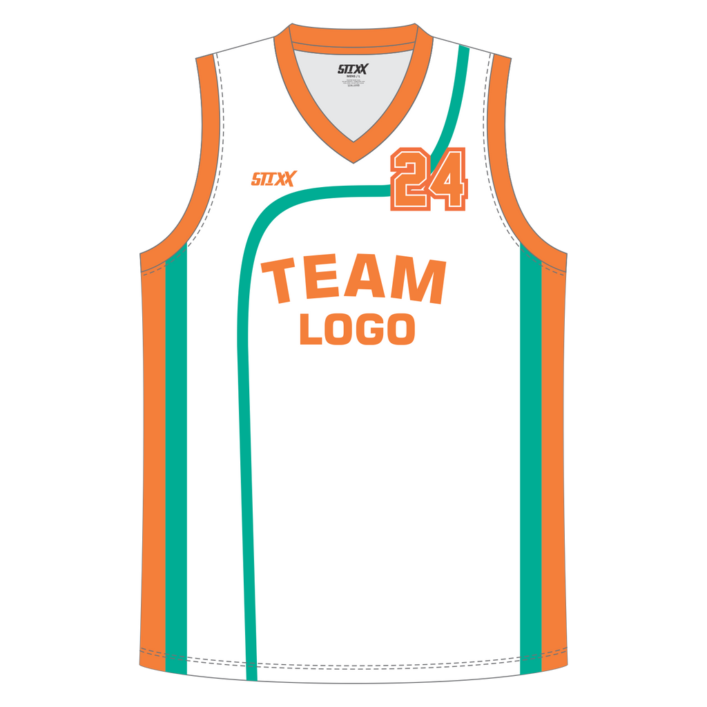 CUSTOM V-NECK BASKETBALL JERSEYS
