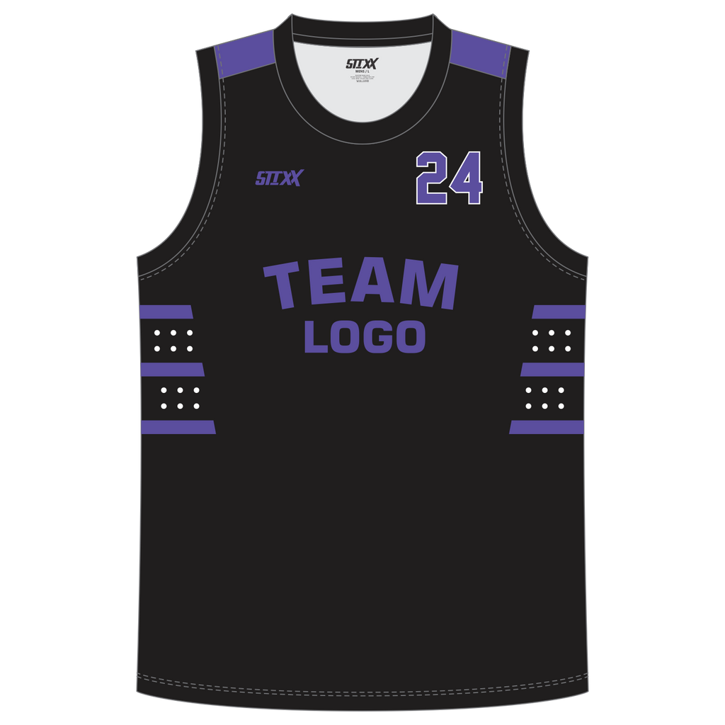 CUSTOM ROUND/CREW NECK BASKETBALL JERSEYS