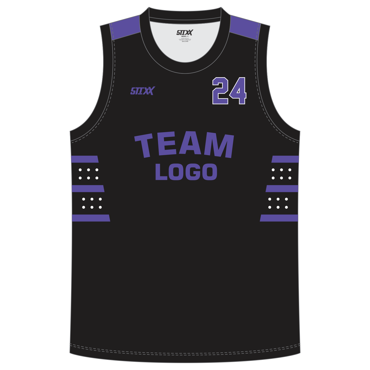 CUSTOM ROUND/CREW NECK BASKETBALL JERSEYS