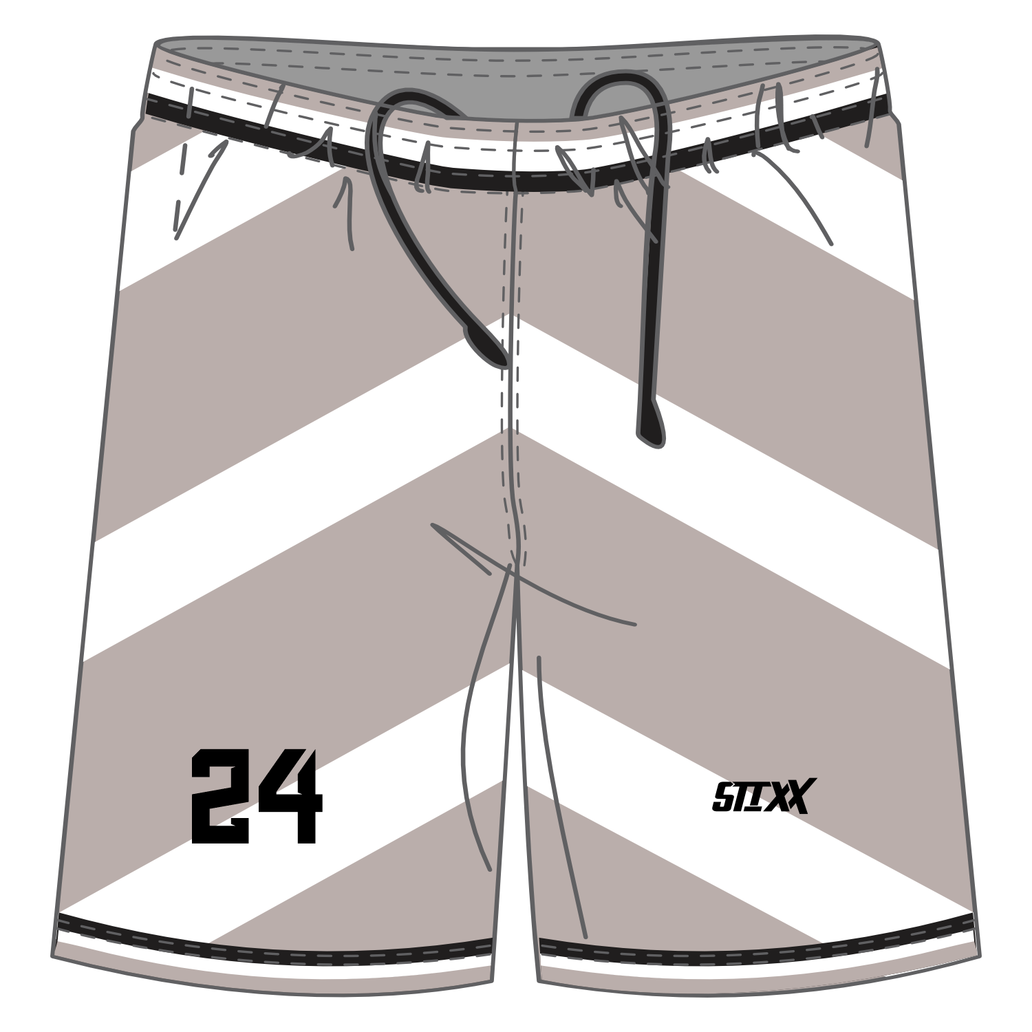 CUSTOM REVERSIBLE BASKETBALL SHORTS