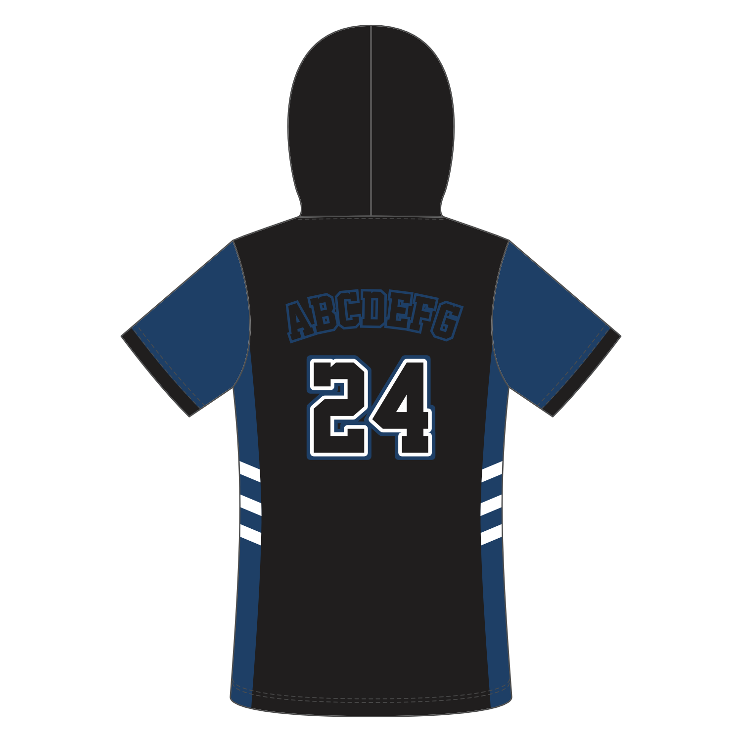 CUSTOM SHORT SLEEVE HOODIE SHOOTING SHIRTS