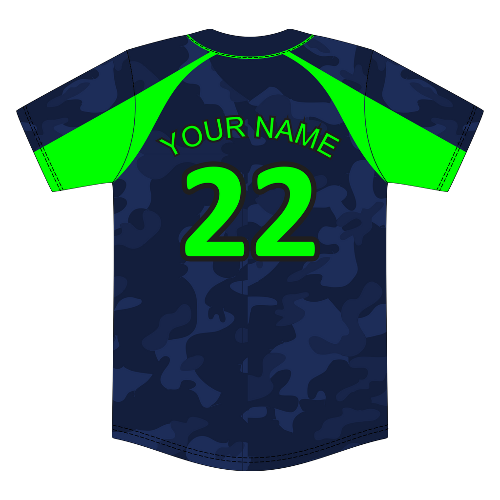 Custom Button-Down Baseball Jerseys