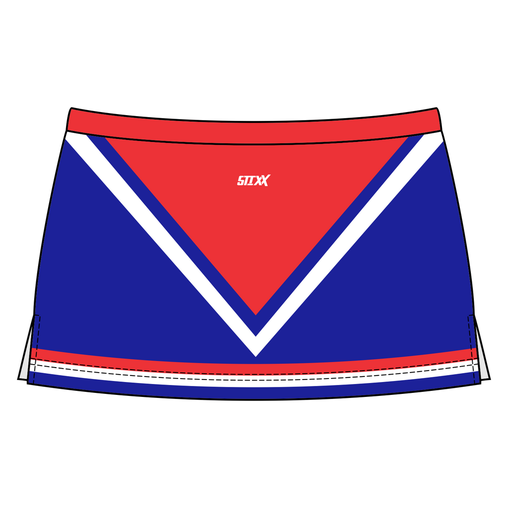 Custom Side Vent Cheerleading Skirts