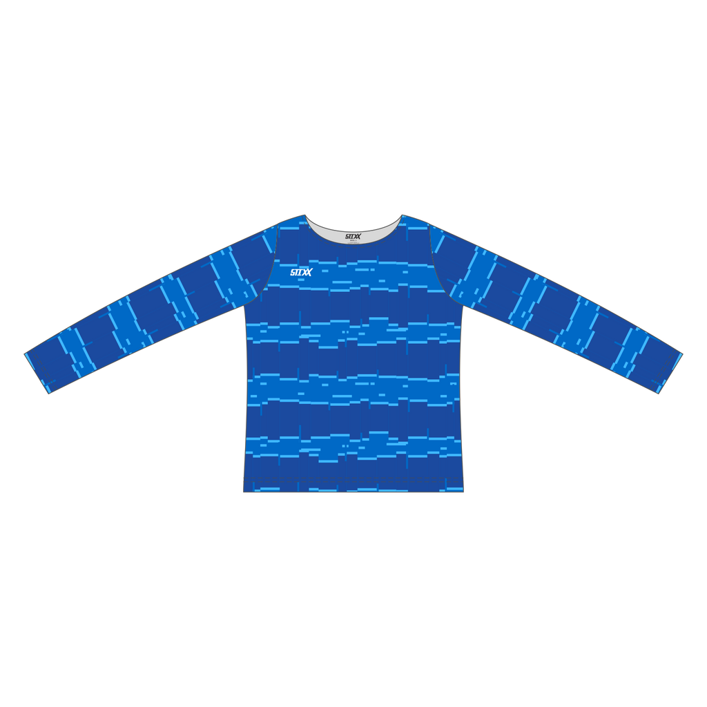 Custom Long Sleeved Crew Neck Cheerleading Shells