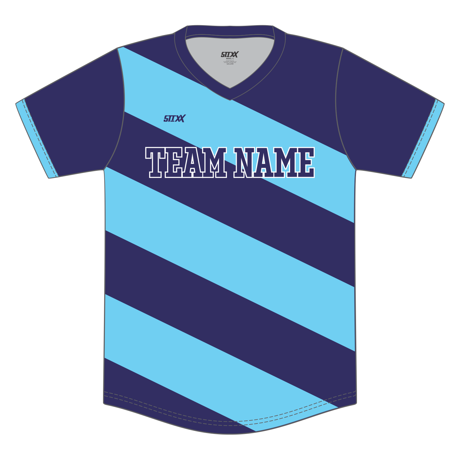 Custom V-Neck Baseball Jersey