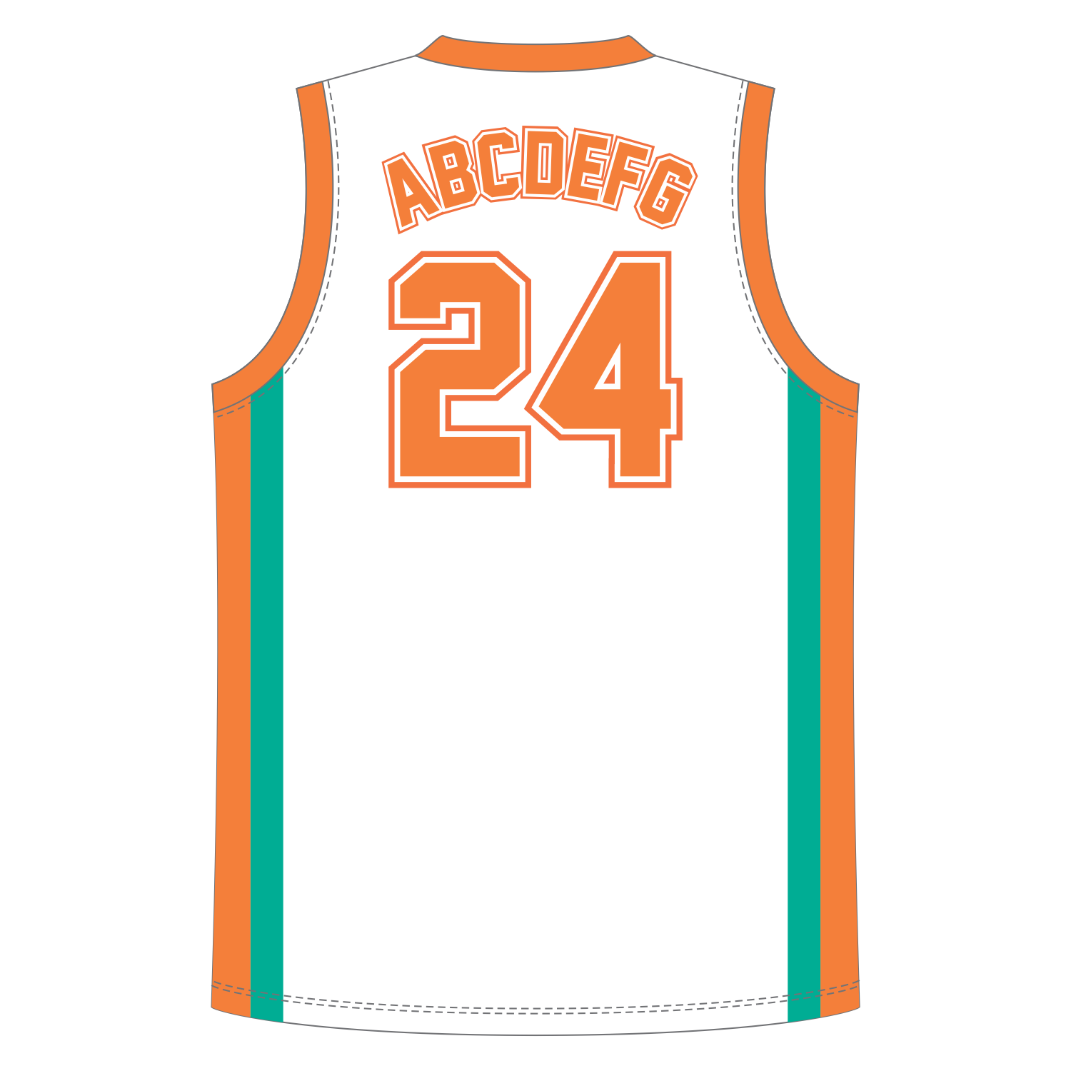 CUSTOM V-NECK BASKETBALL JERSEYS