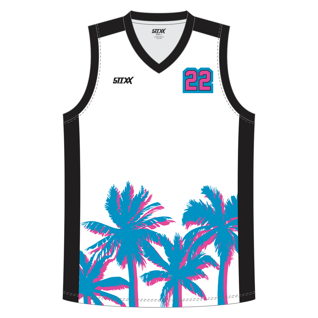 CUSTOM V-NECK BASKETBALL JERSEYS