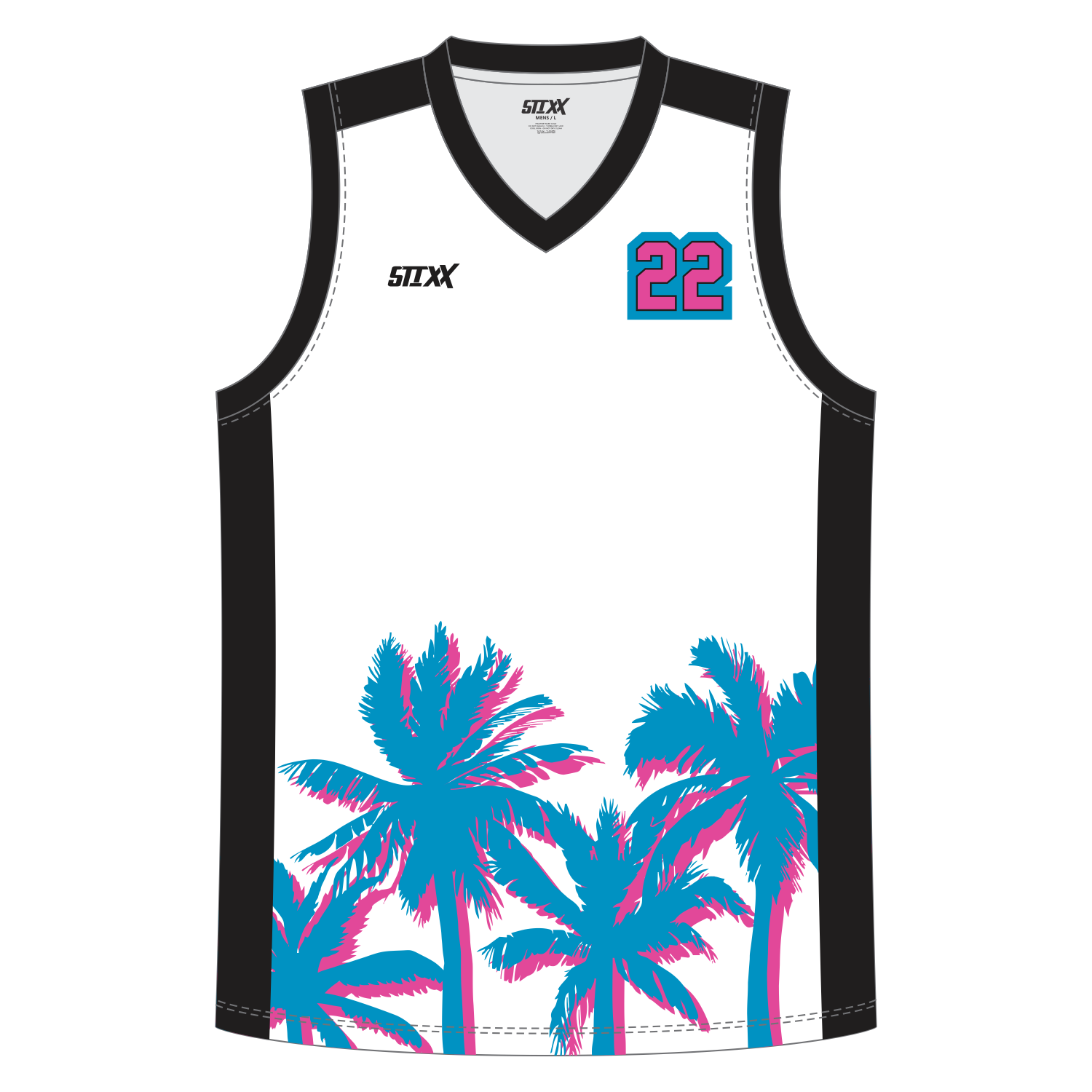CUSTOM V-NECK BASKETBALL JERSEYS