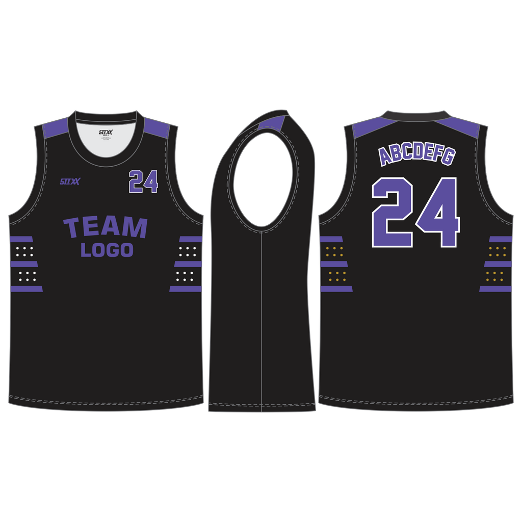 CUSTOM ROUND/CREW NECK BASKETBALL JERSEYS