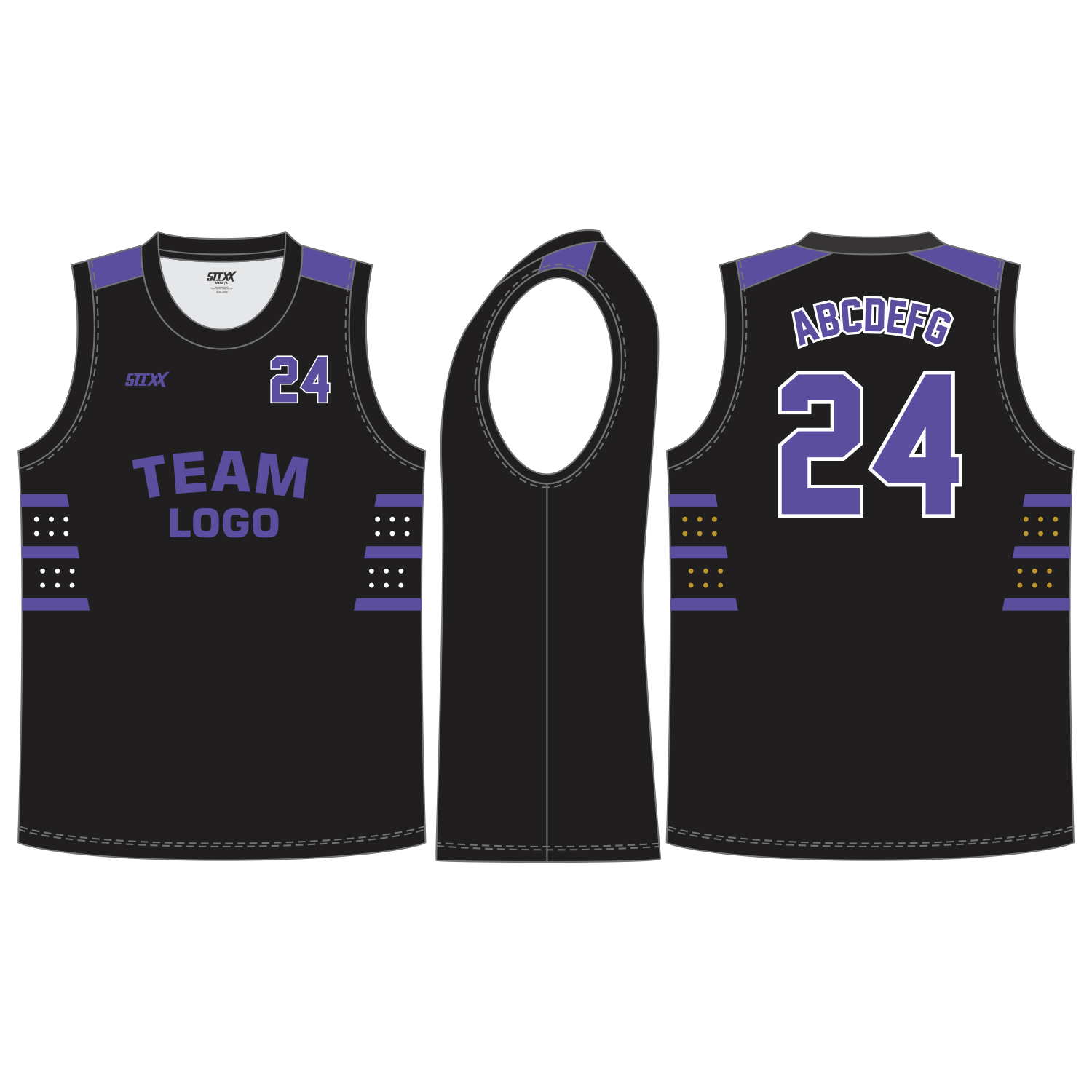 CUSTOM ROUND/CREW NECK BASKETBALL JERSEYS