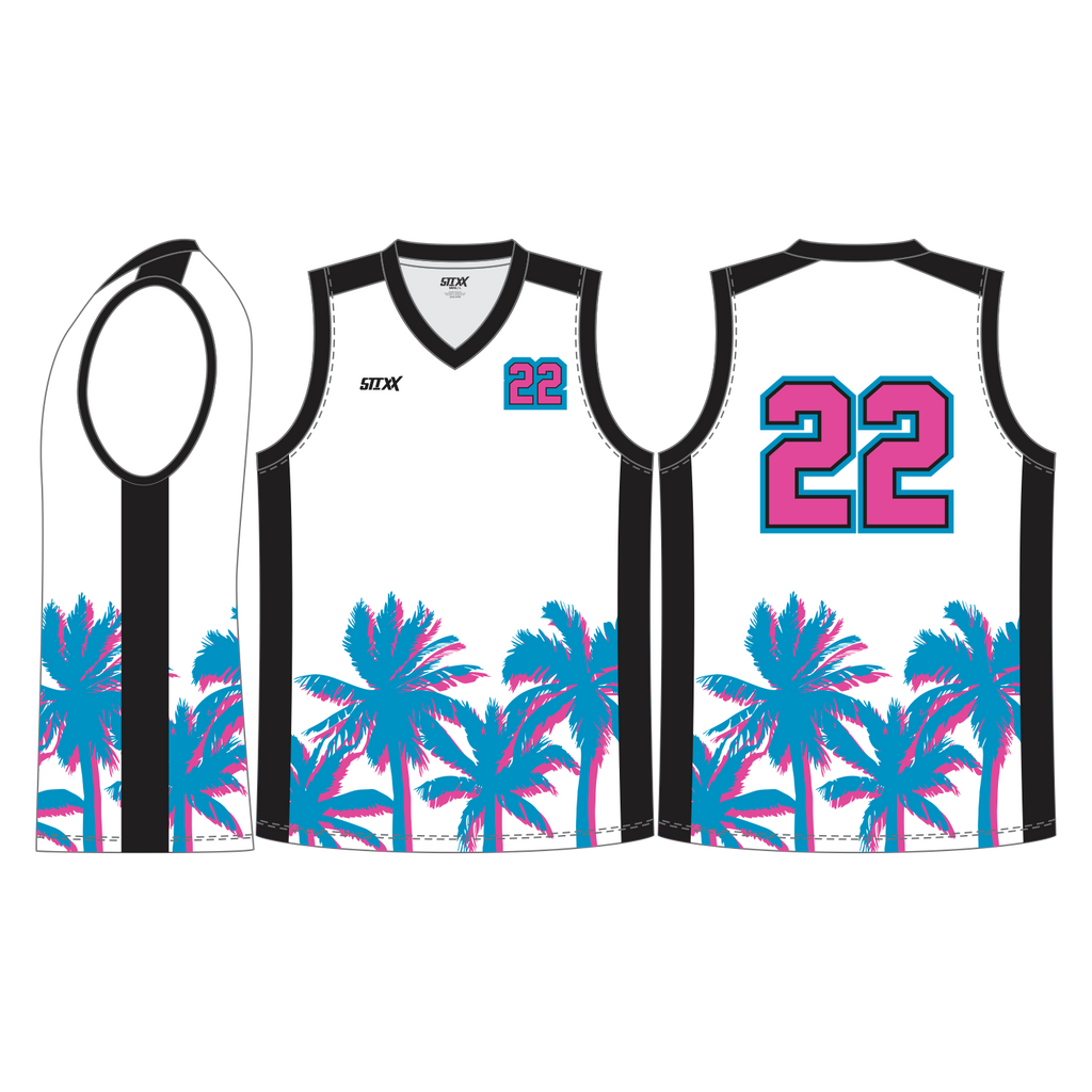 CUSTOM V-NECK BASKETBALL JERSEYS