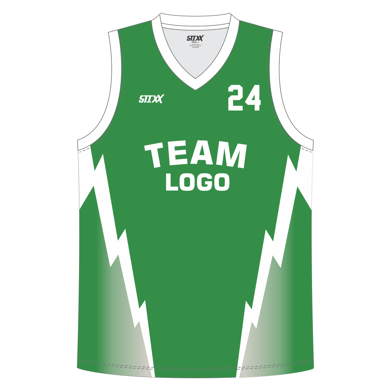 CUSTOM V-NECK BASKETBALL JERSEYS