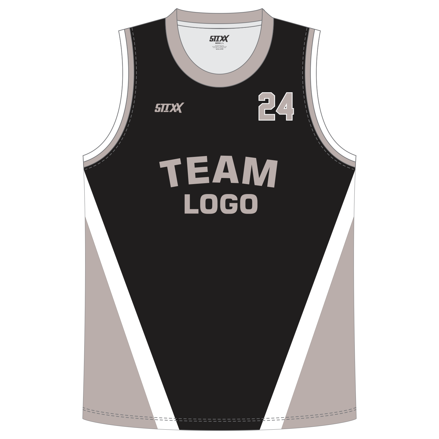 CUSTOM ROUND/CREW NECK BASKETBALL JERSEYS