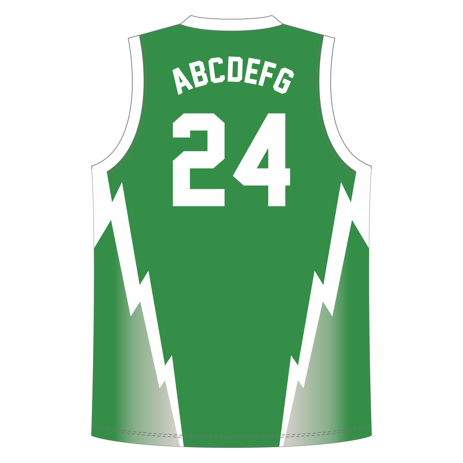 CUSTOM V-NECK BASKETBALL JERSEYS