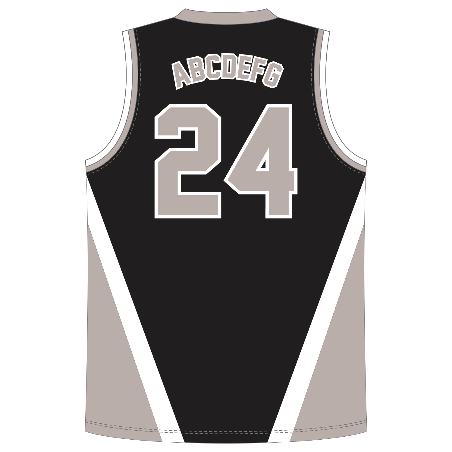 CUSTOM ROUND/CREW NECK BASKETBALL JERSEYS