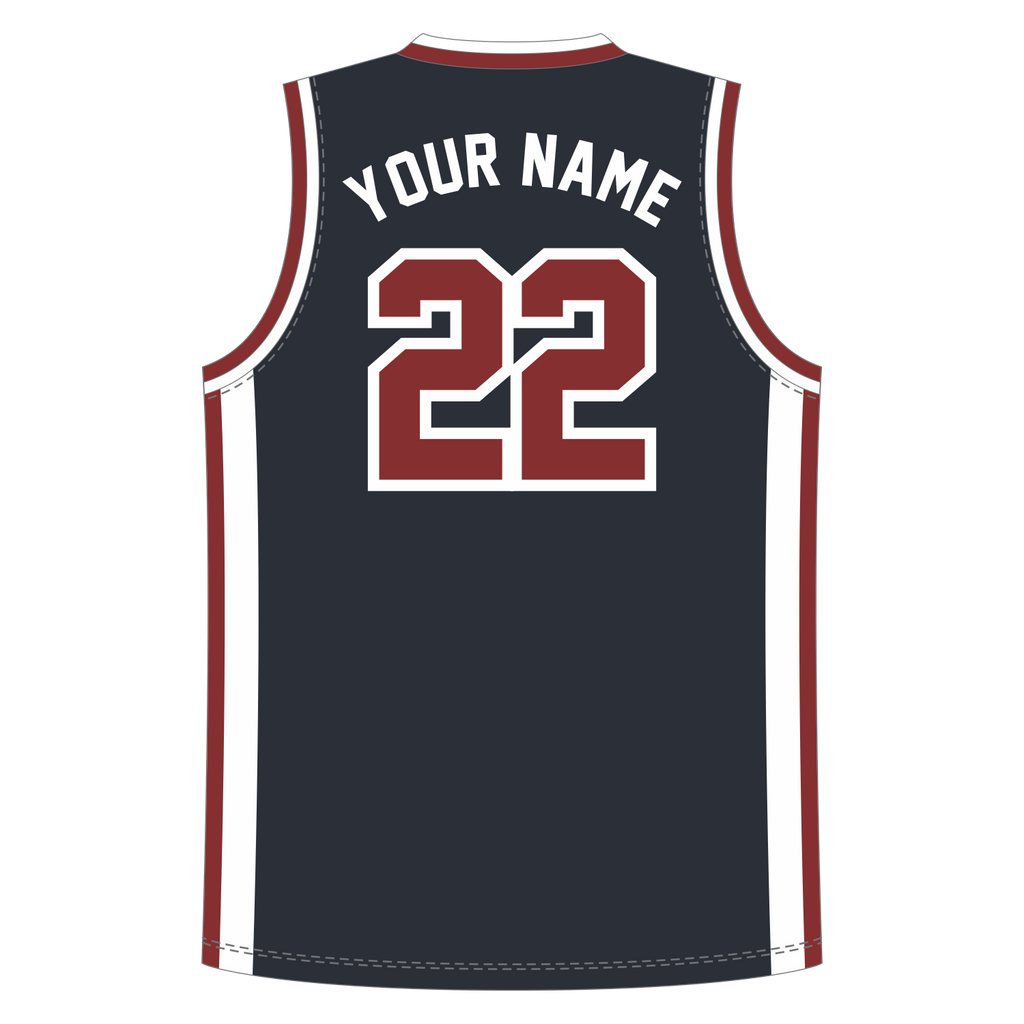 CUSTOM V-NECK BASKETBALL JERSEYS