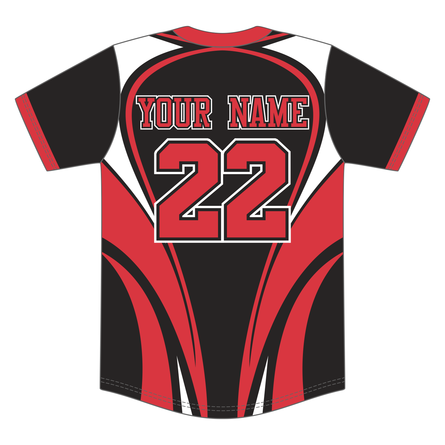 Custom 2-Button Baseball Jerseys