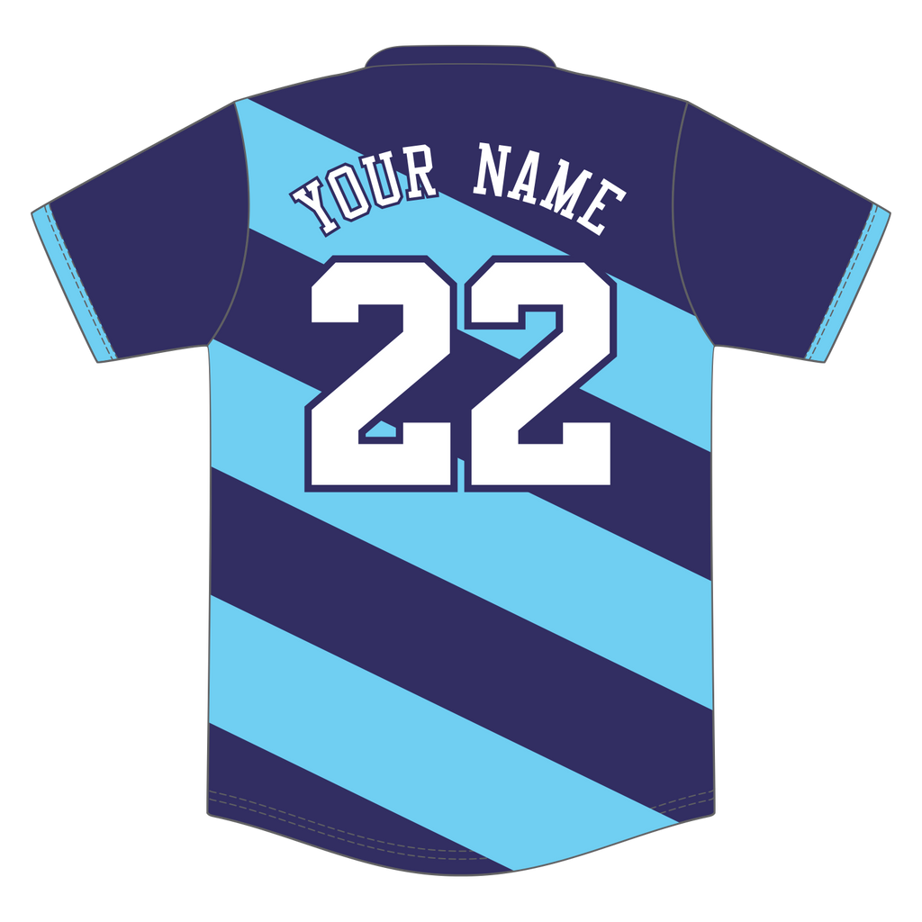 Custom V-Neck Baseball Jersey