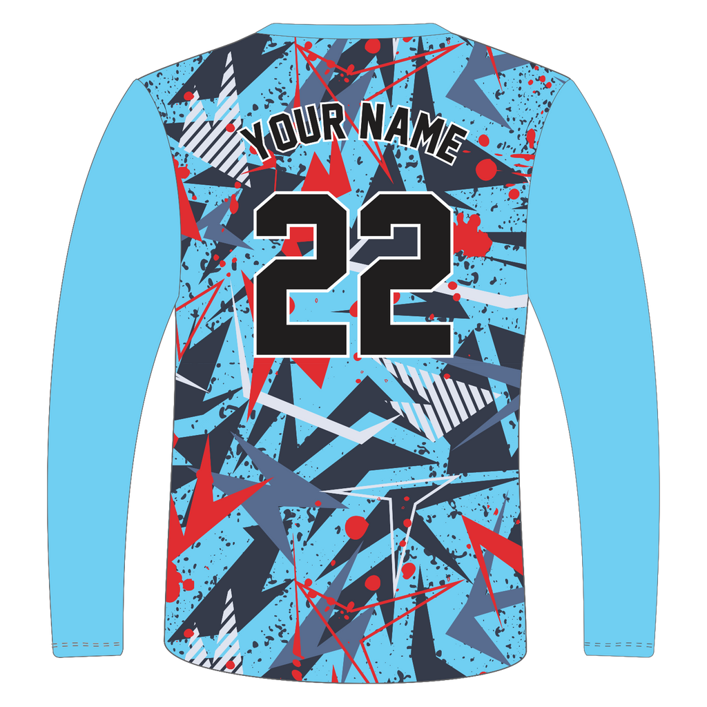 Custom Long Sleeve Crew Neck T-Shirts