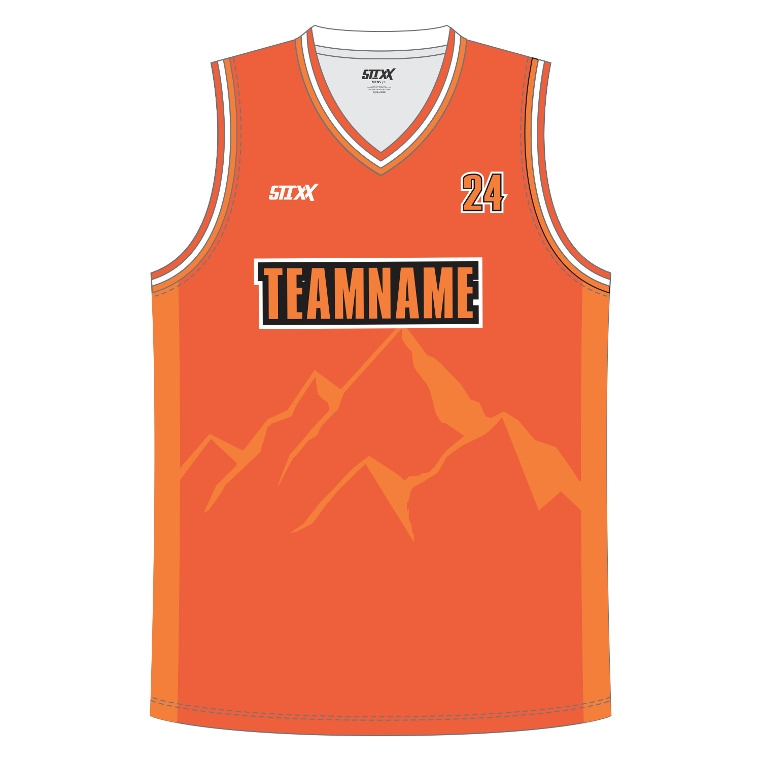 CUSTOM V-NECK BASKETBALL JERSEYS