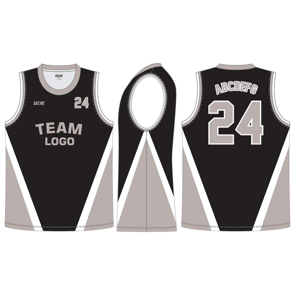 CUSTOM ROUND/CREW NECK BASKETBALL JERSEYS