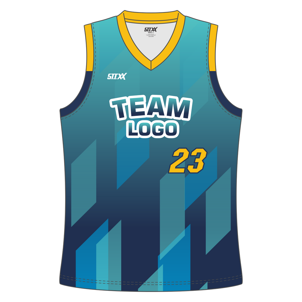 CUSTOM V-NECK BASKETBALL JERSEYS