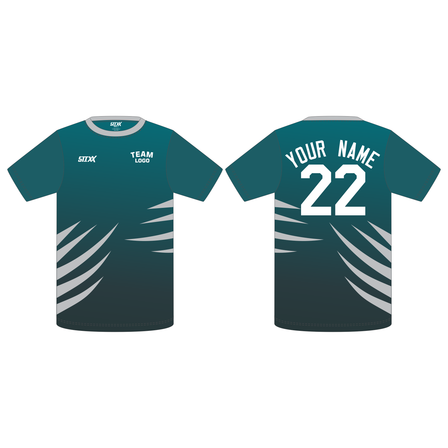 Custom Short‑Sleeve Crew Neck T‑Shirts