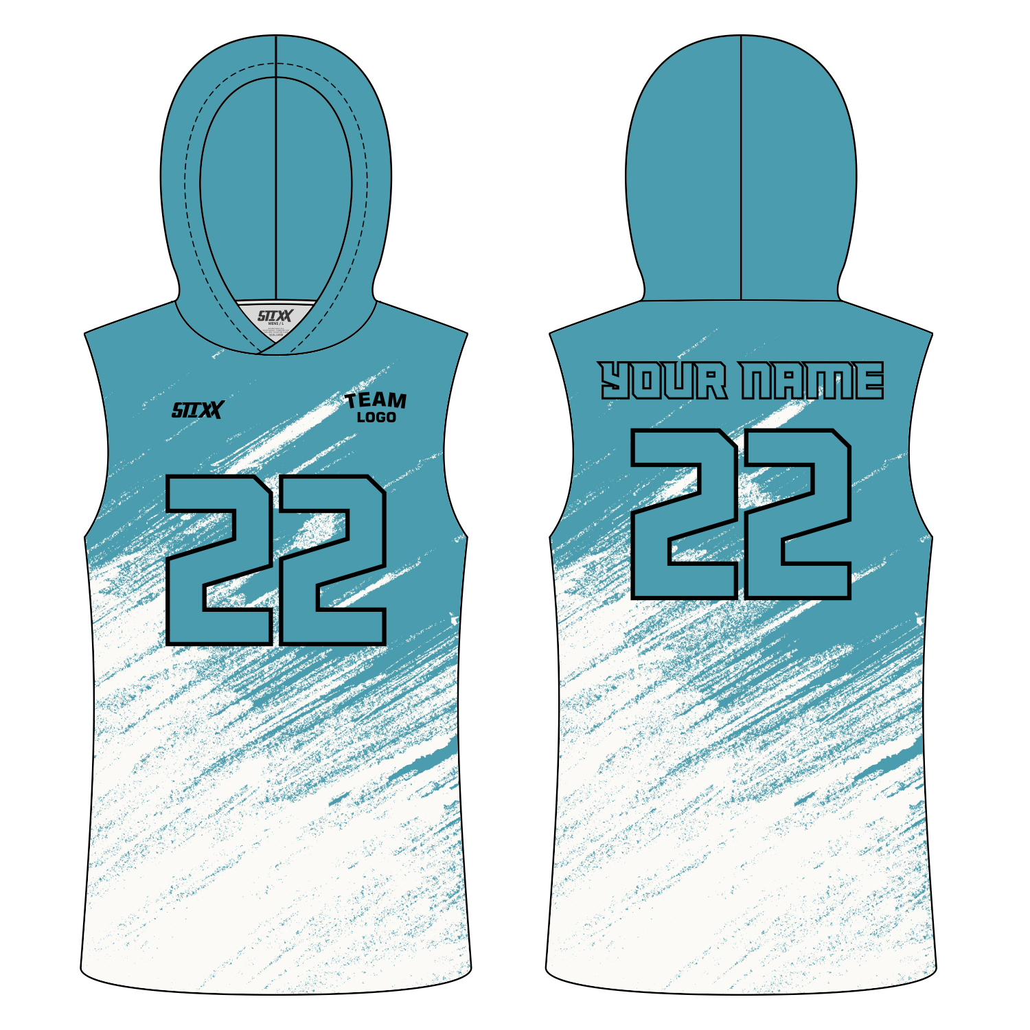 CUSTOM SLEEVELESS HOODIE SHOOTING SHIRTS