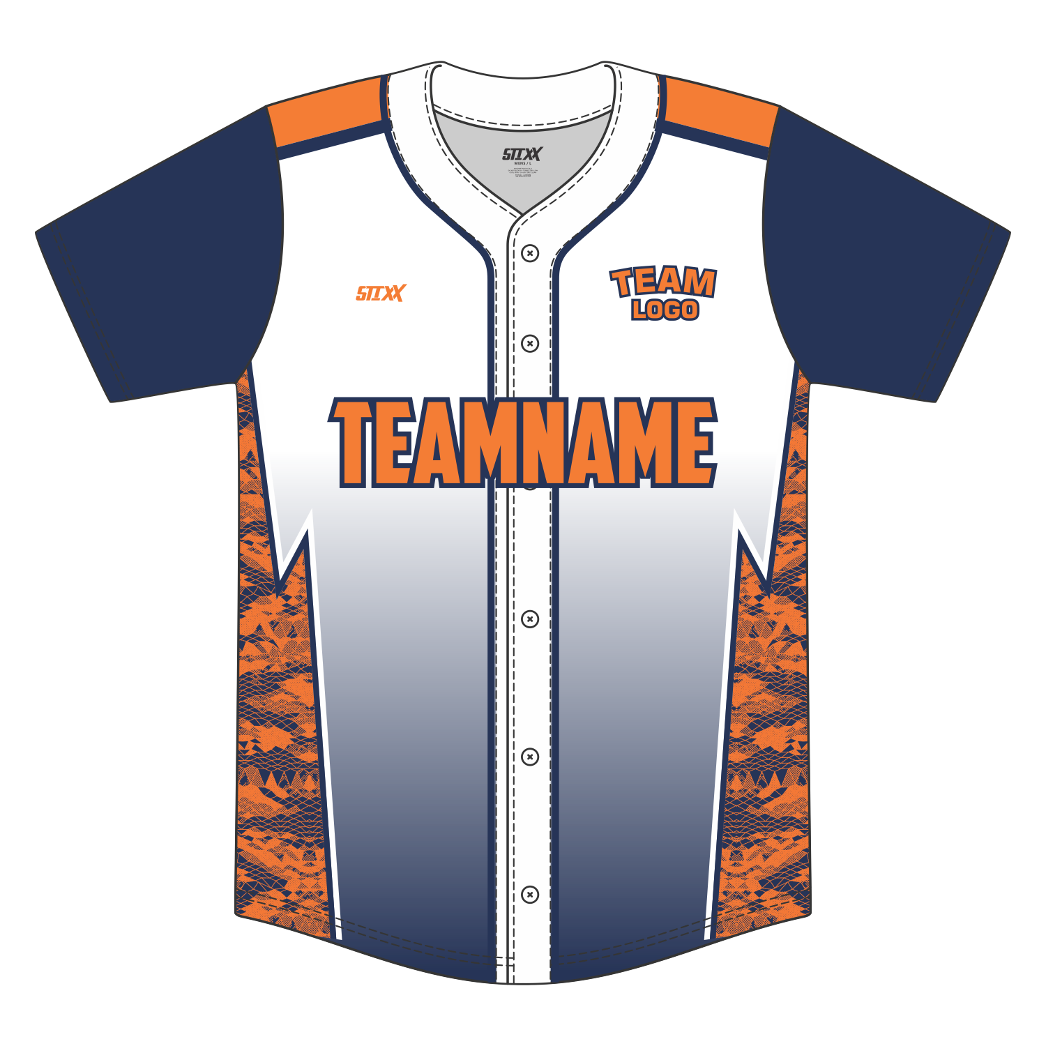 Custom Button-Down Baseball Jerseys