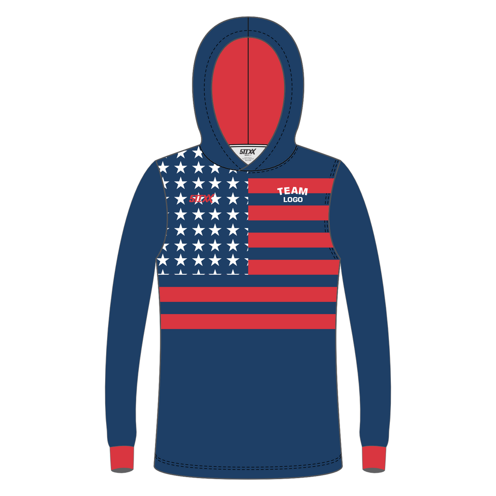 CUSTOM LONG SLEEVE HOODIE SHOOTING SHIRTS