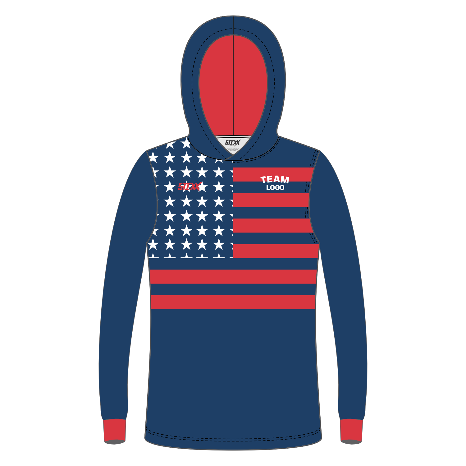 CUSTOM LONG SLEEVE HOODIE SHOOTING SHIRTS