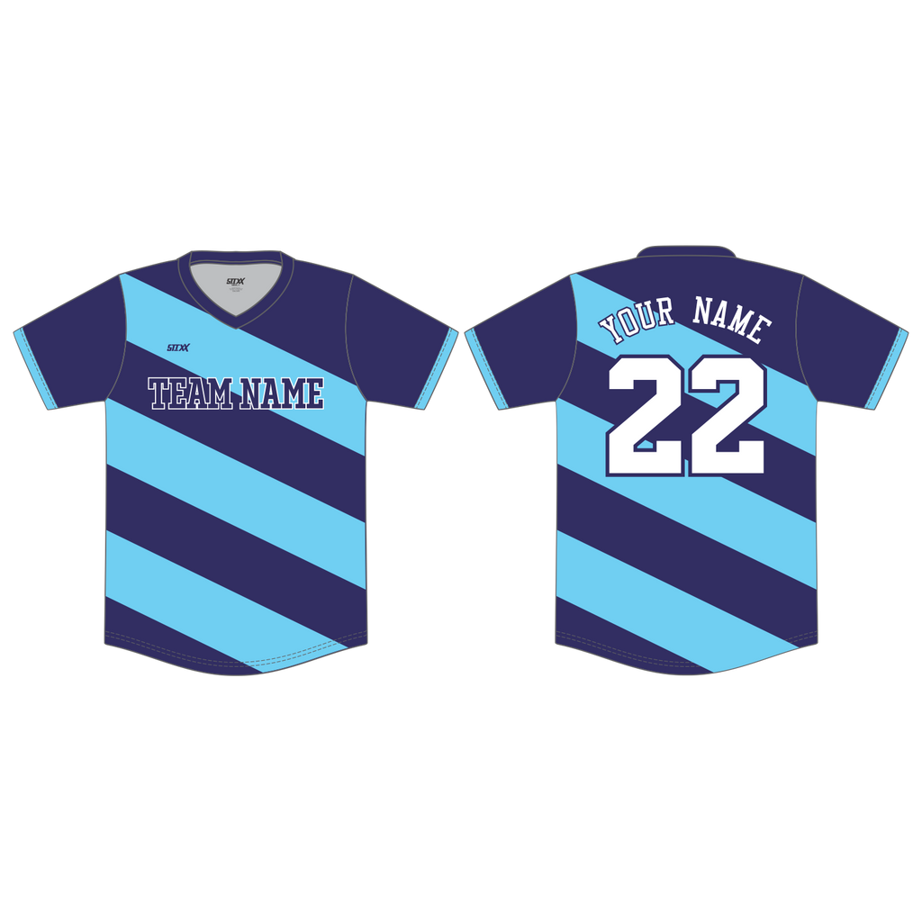 Custom V-Neck Baseball Jersey