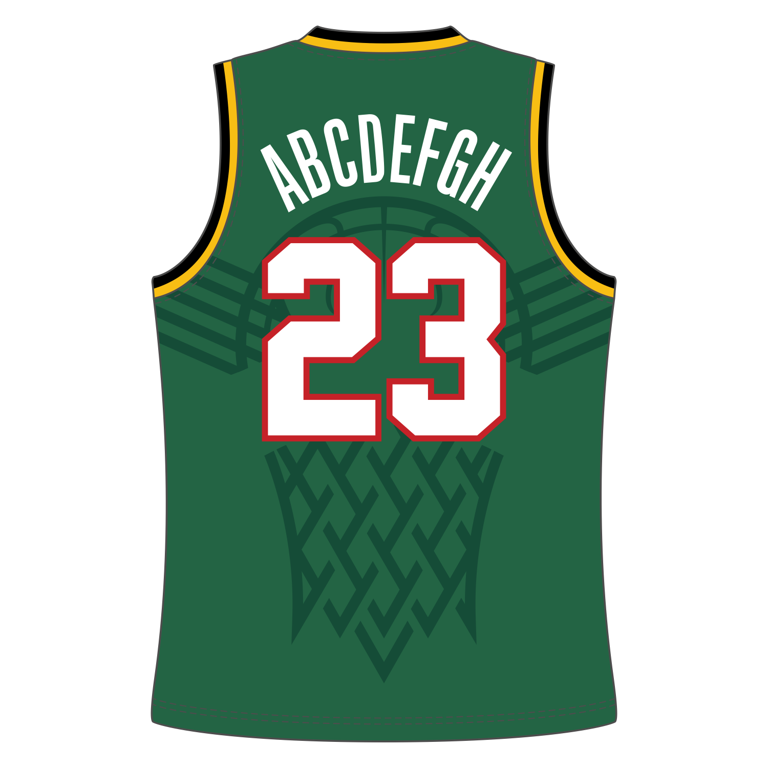 CUSTOM V-NECK BASKETBALL JERSEYS