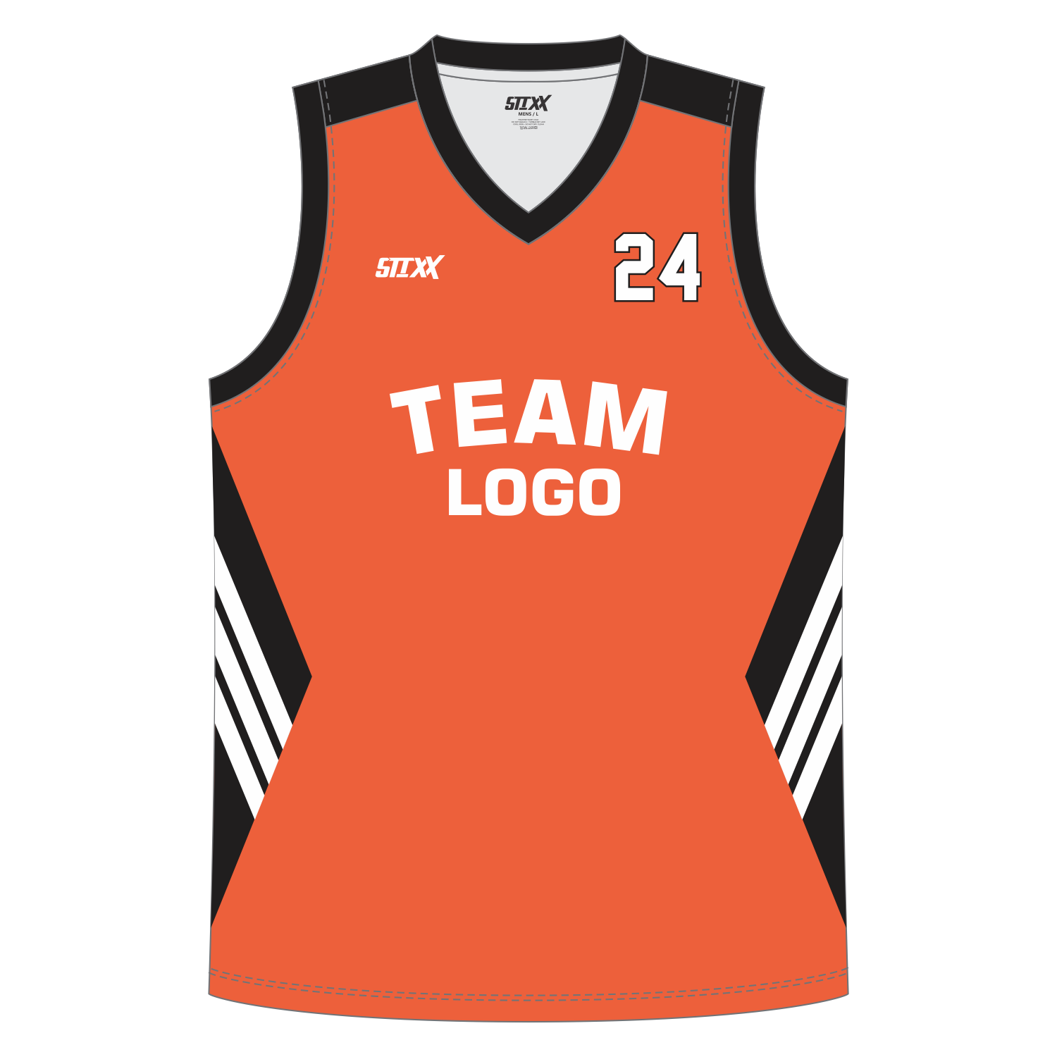 CUSTOM V-NECK BASKETBALL JERSEYS