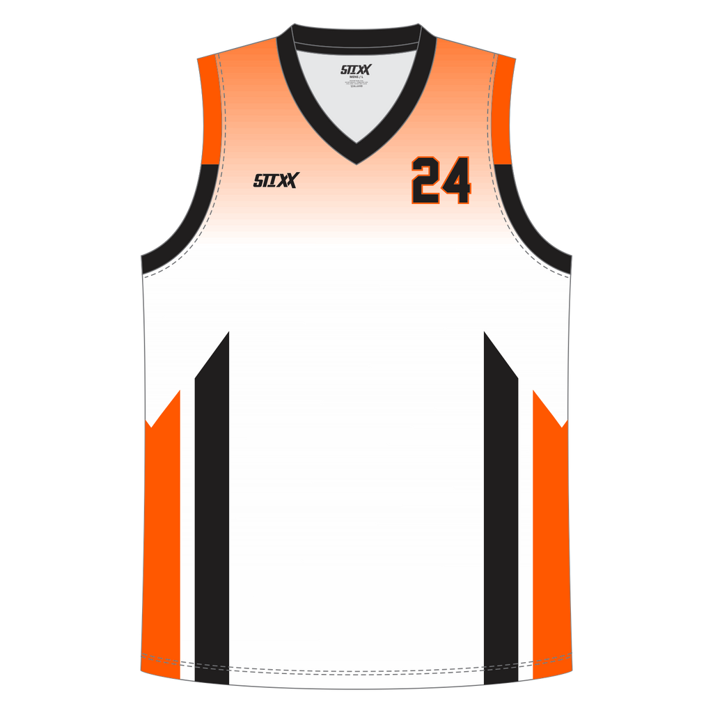 CUSTOM V-NECK BASKETBALL JERSEYS