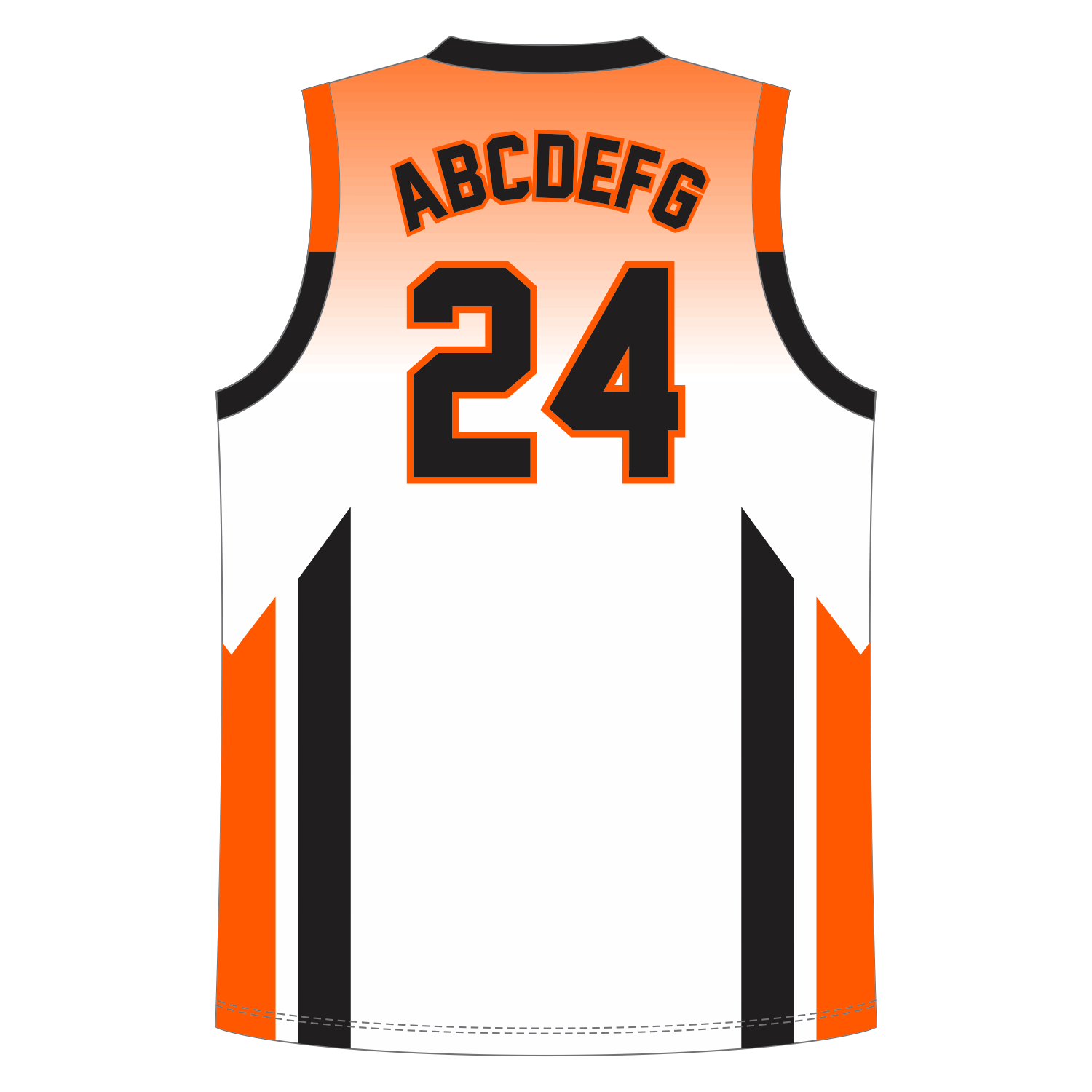 CUSTOM V-NECK BASKETBALL JERSEYS