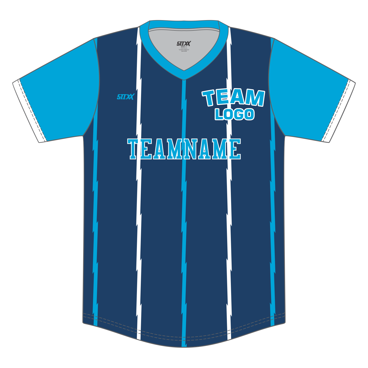 Custom V-Neck Baseball Jersey