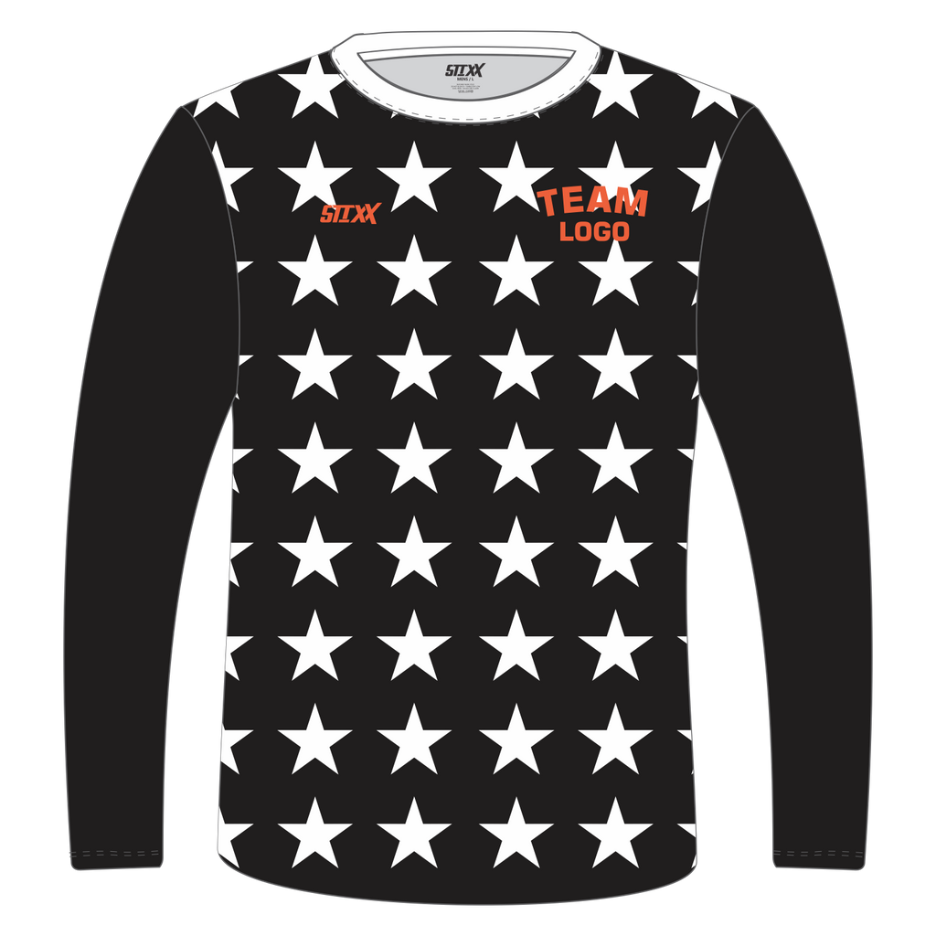 CUSTOM LONG SLEEVE SHOOTING SHIRTS (ROUND NECK)