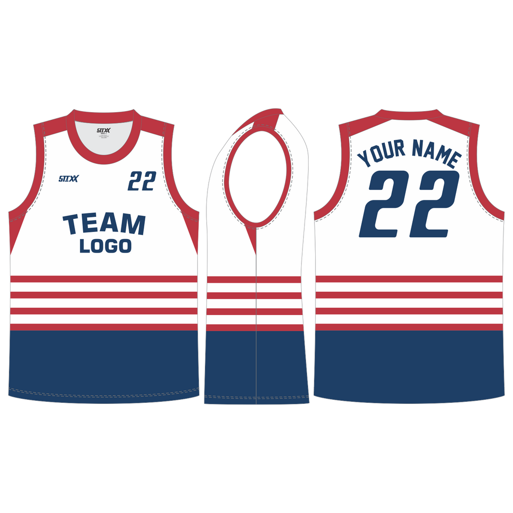 CUSTOM ROUND/CREW NECK BASKETBALL JERSEYS