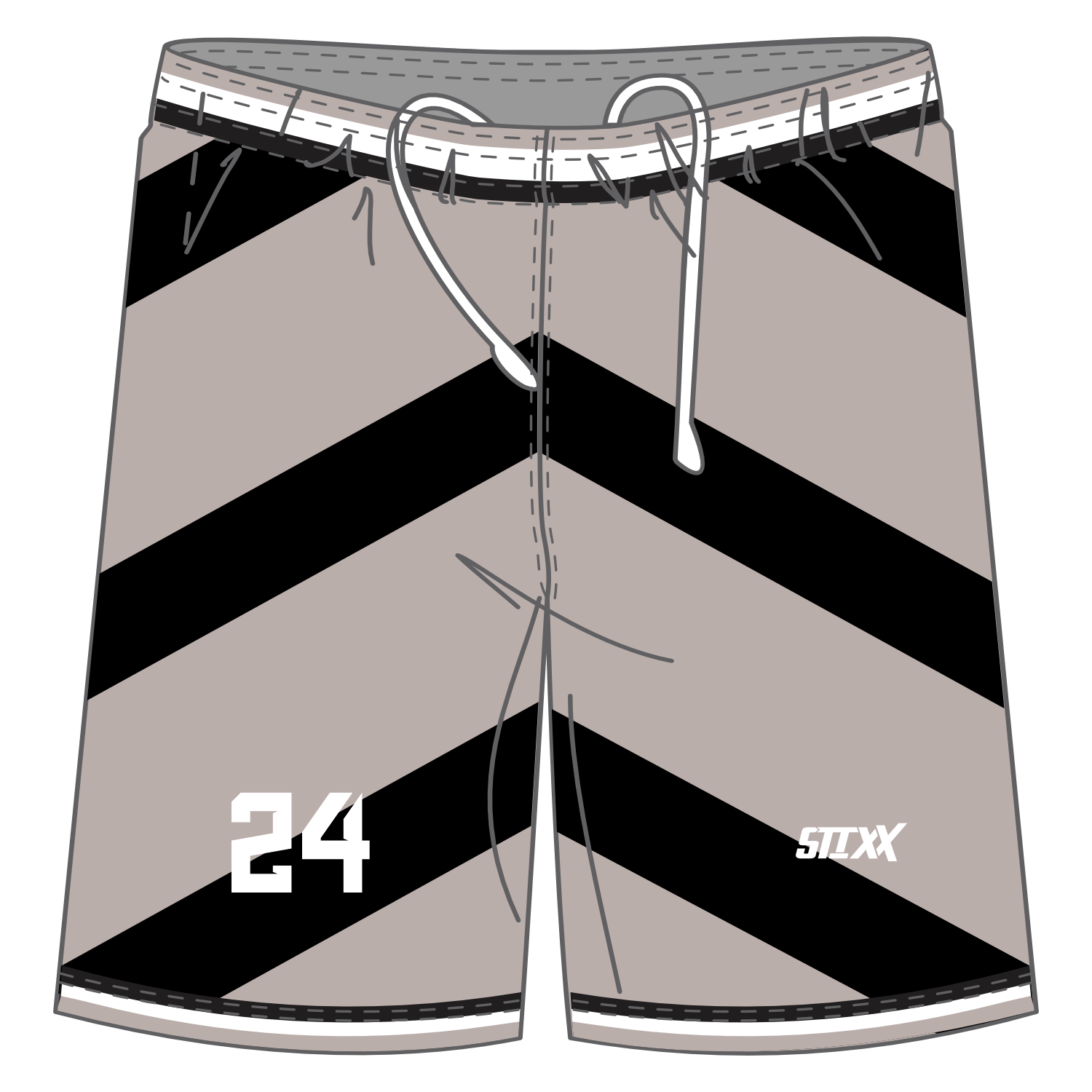 CUSTOM REVERSIBLE BASKETBALL SHORTS