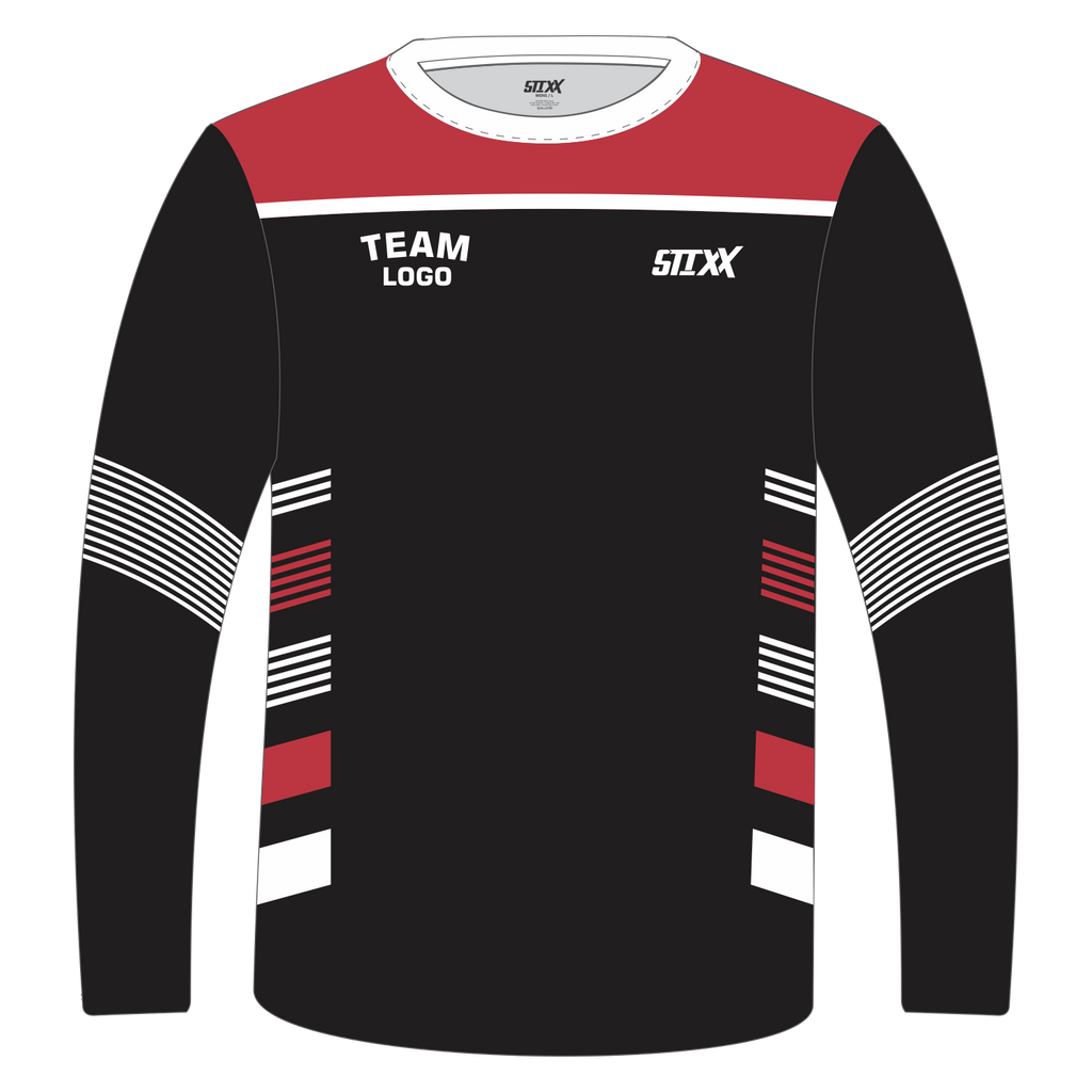 Custom Long‑Sleeve Crew Neck T‑Shirts
