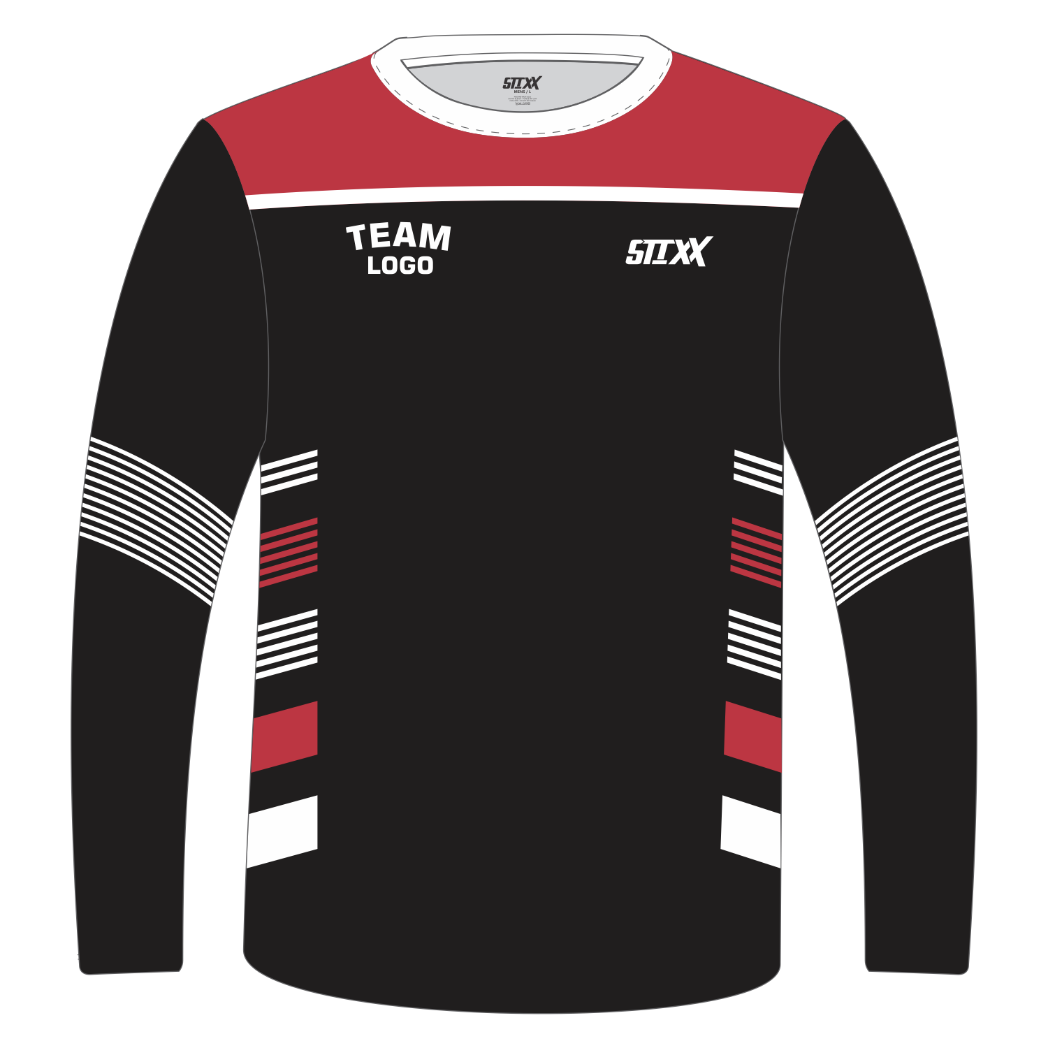 Custom Long‑Sleeve Crew Neck T‑Shirts