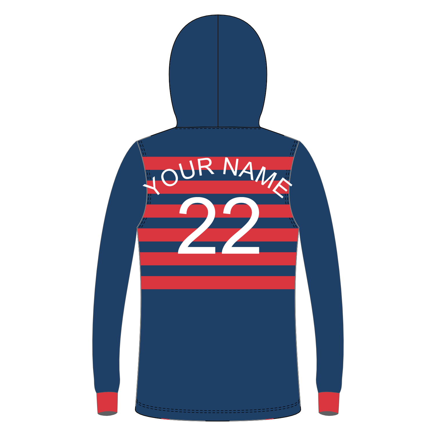 CUSTOM LONG SLEEVE HOODIE SHOOTING SHIRTS