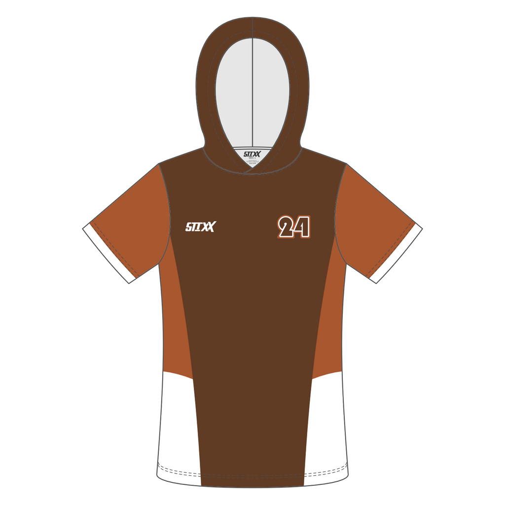 CUSTOM SHORT SLEEVE HOODIE SHOOTING SHIRTS